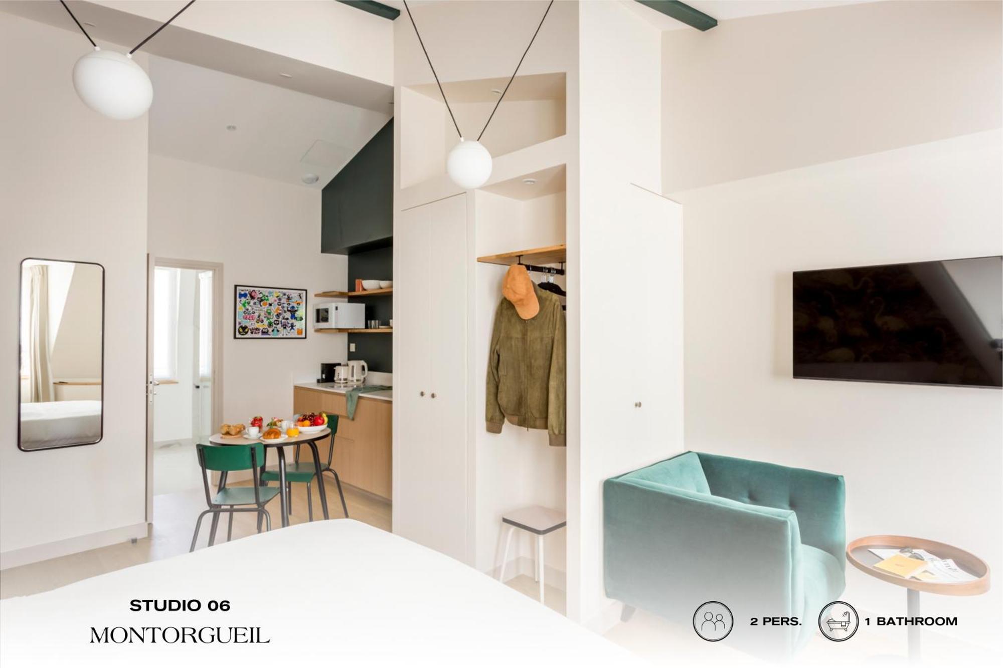 Beauquartier - Montorgueil Lejlighed Paris Eksteriør billede