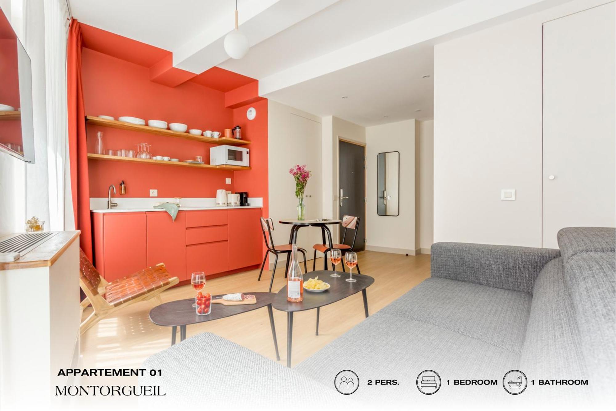 Beauquartier - Montorgueil Lejlighed Paris Eksteriør billede