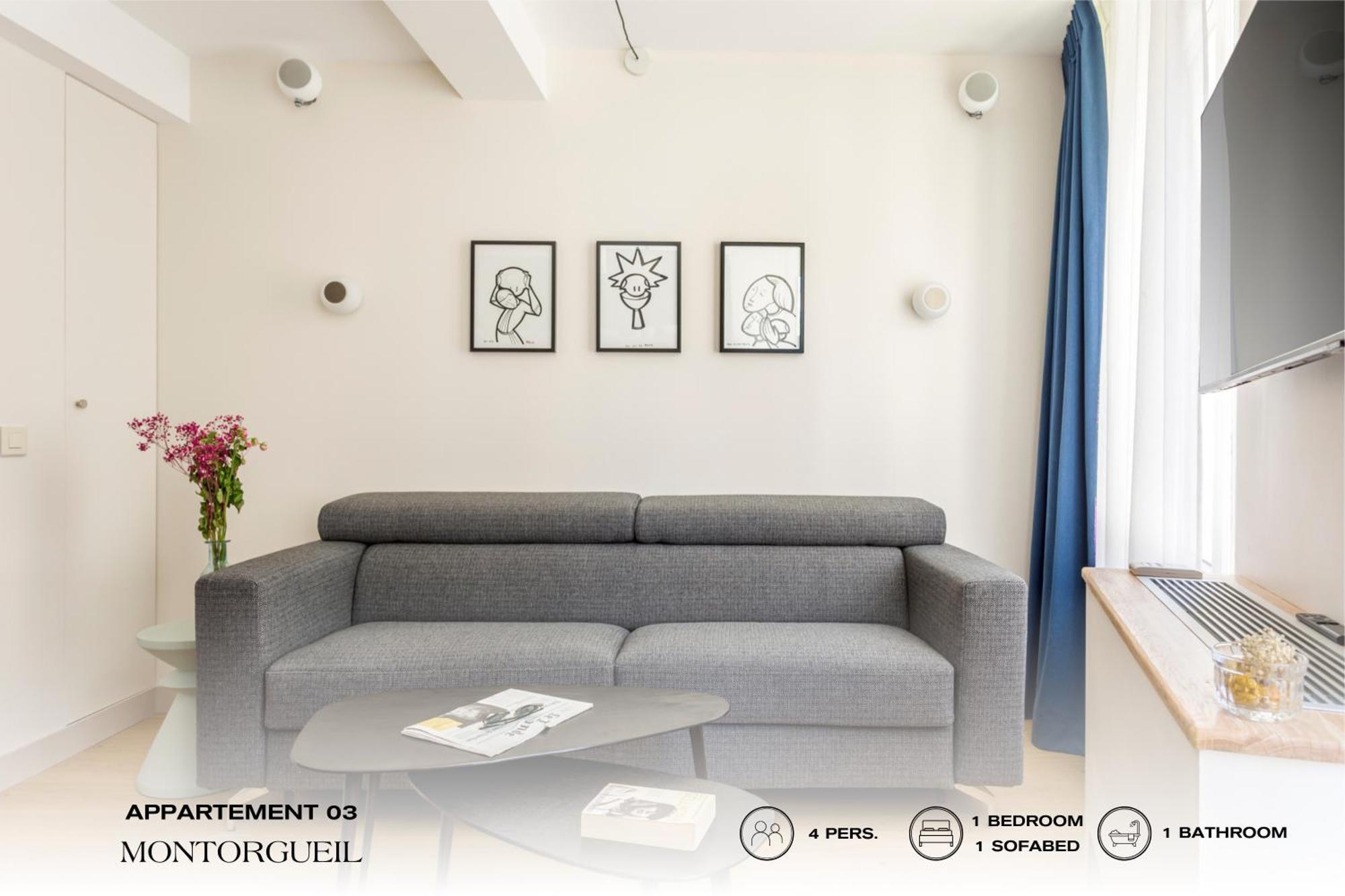 Beauquartier - Montorgueil Lejlighed Paris Eksteriør billede