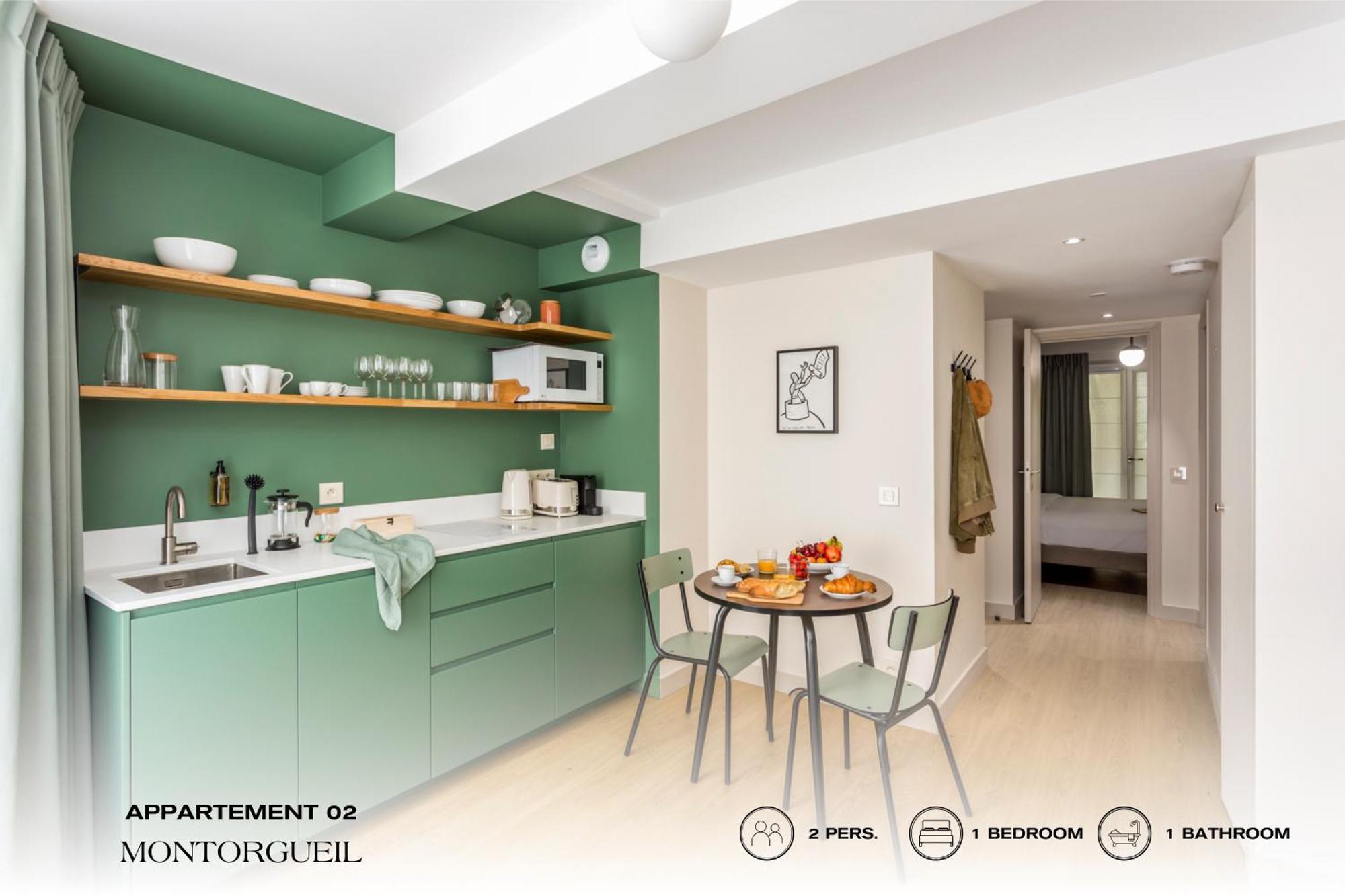 Beauquartier - Montorgueil Lejlighed Paris Eksteriør billede