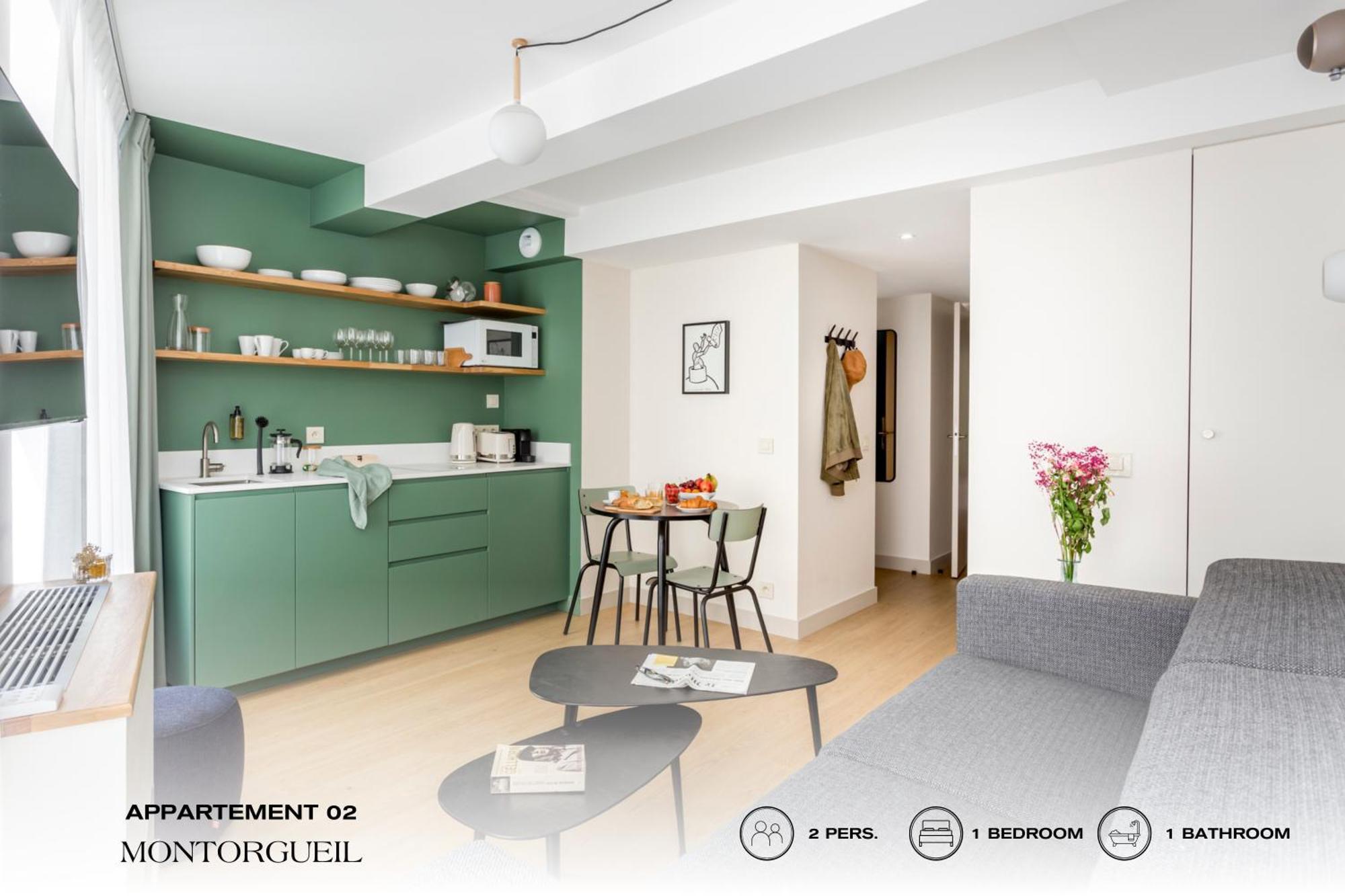 Beauquartier - Montorgueil Lejlighed Paris Eksteriør billede