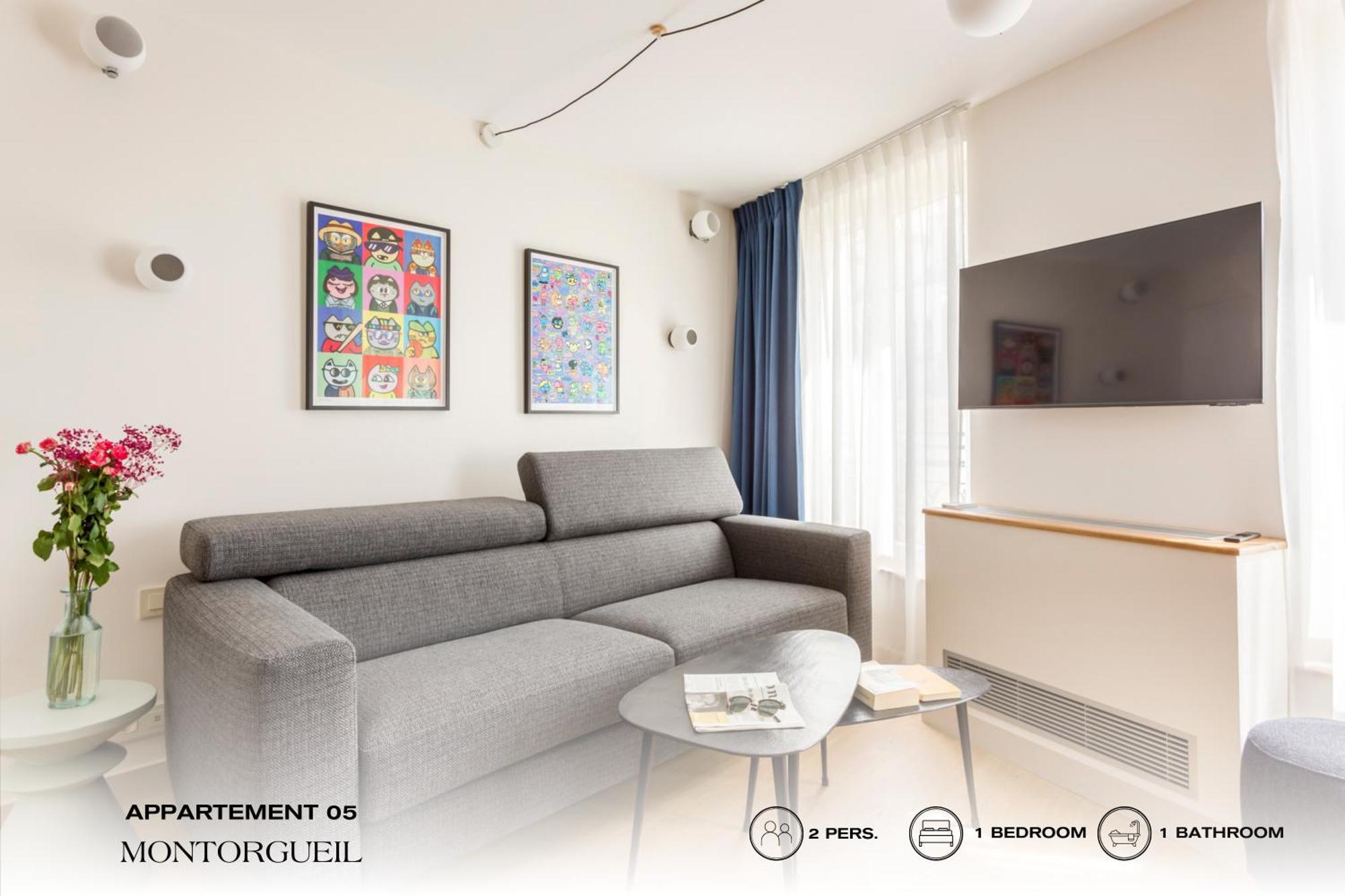 Beauquartier - Montorgueil Lejlighed Paris Eksteriør billede