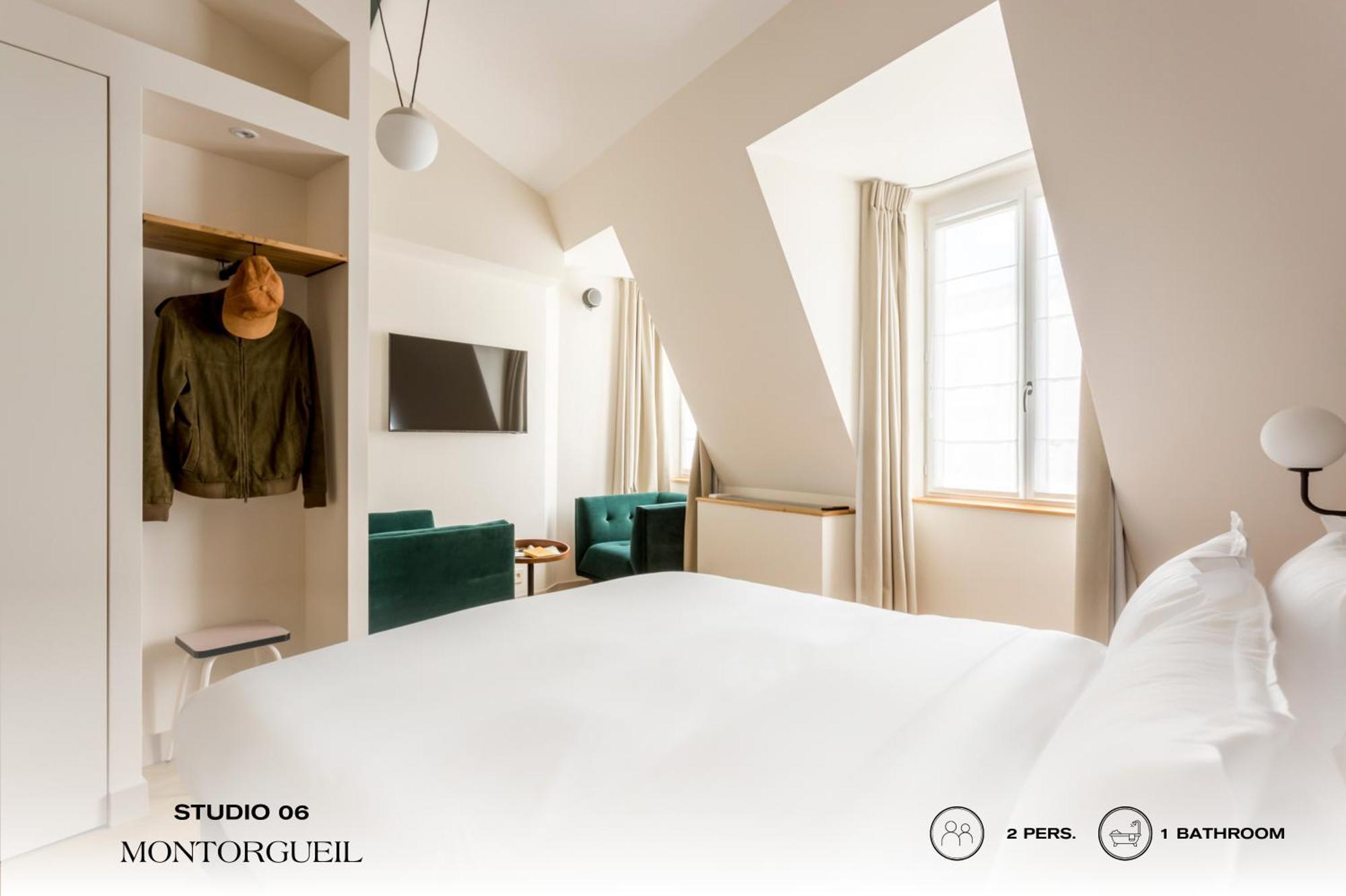 Beauquartier - Montorgueil Lejlighed Paris Eksteriør billede