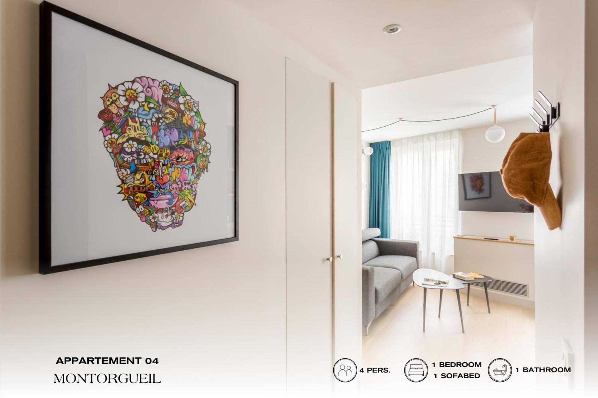 Beauquartier - Montorgueil Lejlighed Paris Eksteriør billede