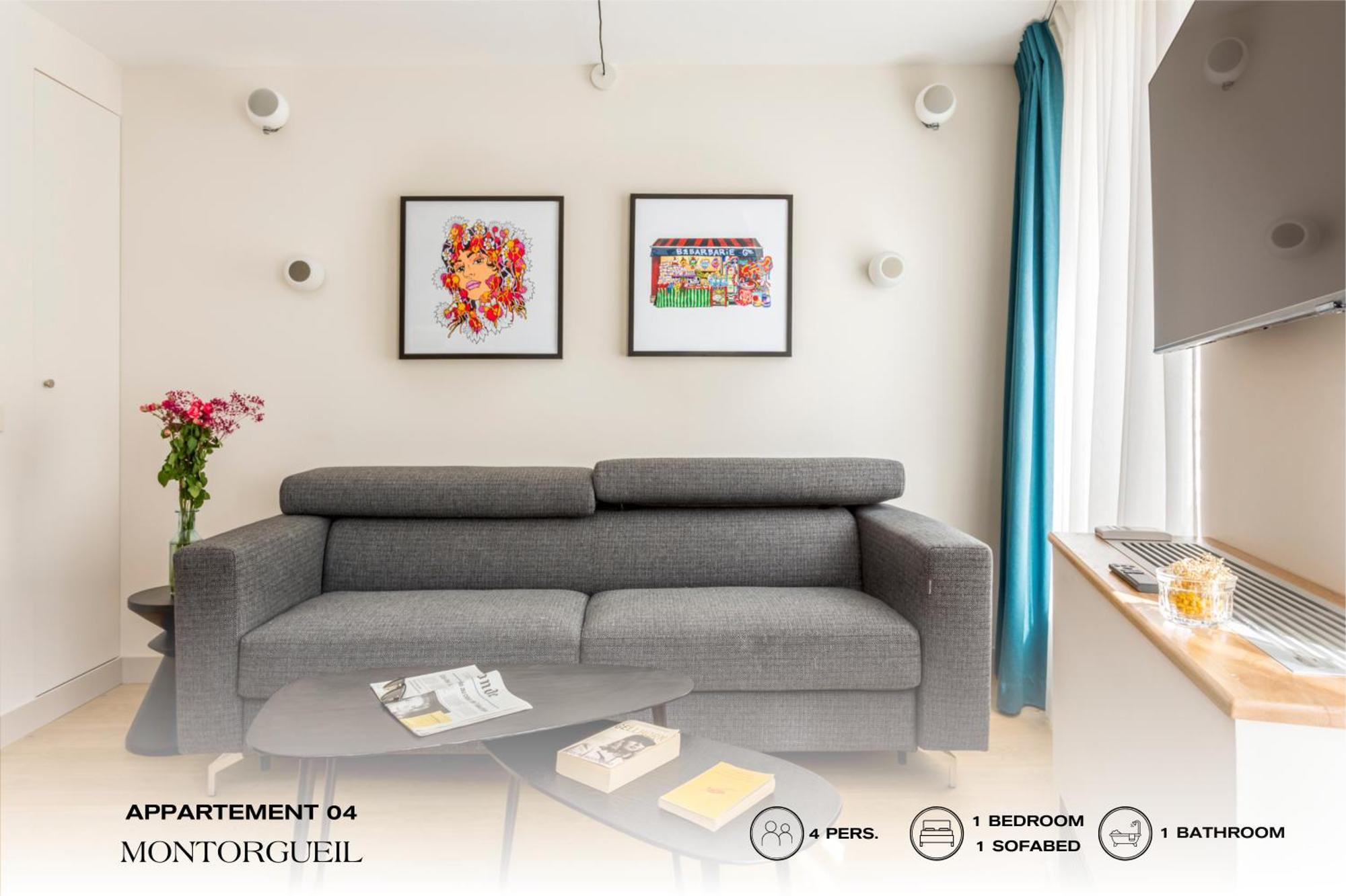 Beauquartier - Montorgueil Lejlighed Paris Eksteriør billede
